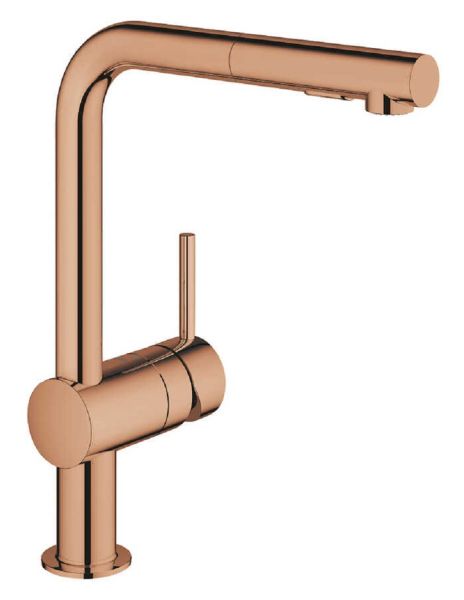 Grohe Minta Spiralli Eviye Bataryası Bakır