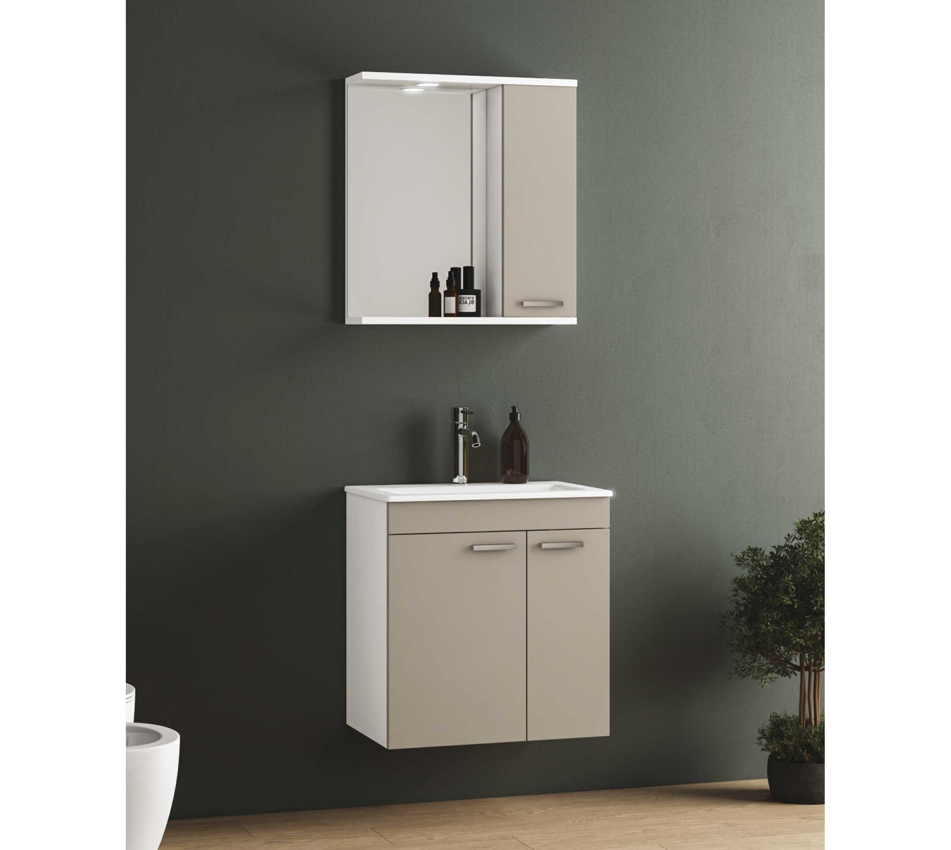 Fym Urla Banyo Dolabı 60 Cm