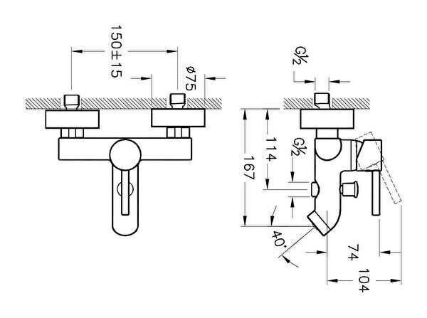 Artema Minimax S Banyo Bataryası Krom