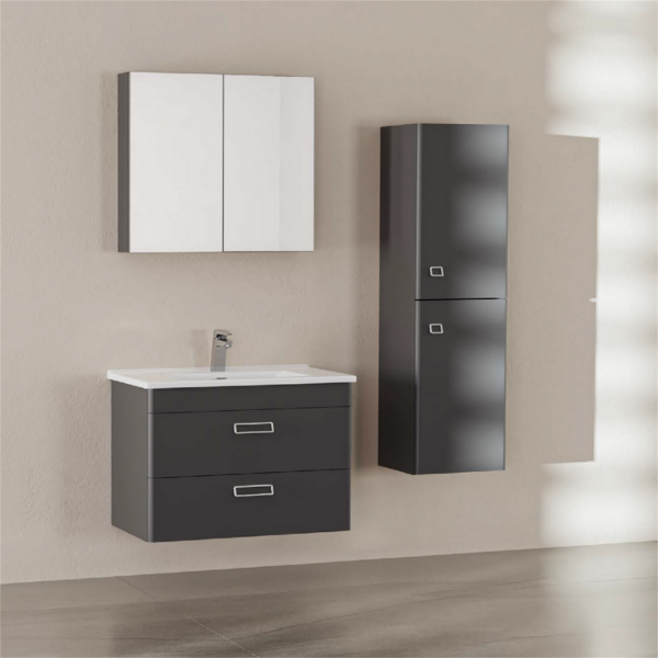 Belinza Nest 85 cm Banyo Dolabı Antrasit