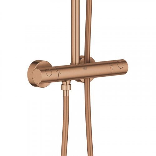 Grohe Euphoria System 310 Termostatik Bataryalı Duş Sistemi, Bakır
