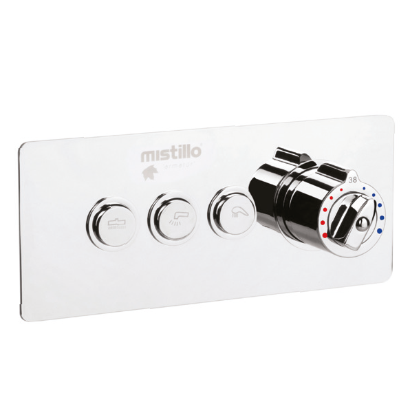 Mistillo Termostatik Butonlu Ankastre  Batarya MA112