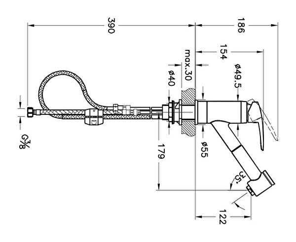 Artema Harmony Pull-Out Eviye Bataryası Krom