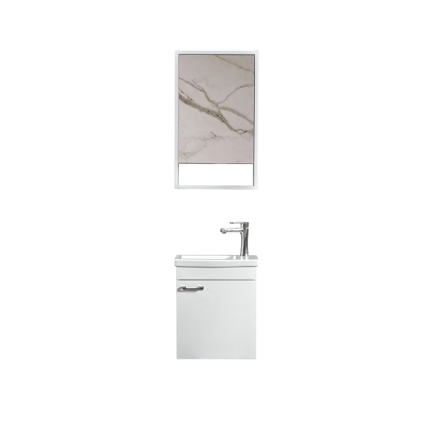 Bagnora İcon 45cm Beyaz Banyo Dolabı