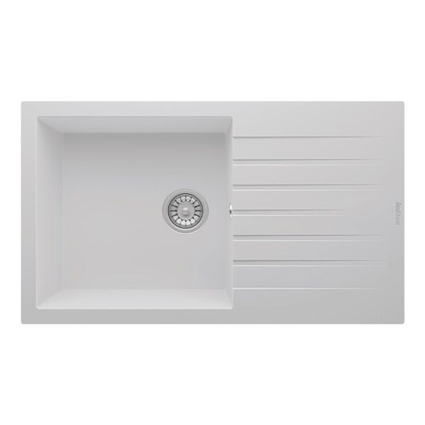 RealStone  Loadikya 86 XL Tek Gözlü Damlalıklı Granit Eviye Siyah