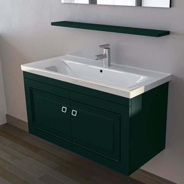 Belinza Stare 85 cm Banyo Dolabı Yeşil