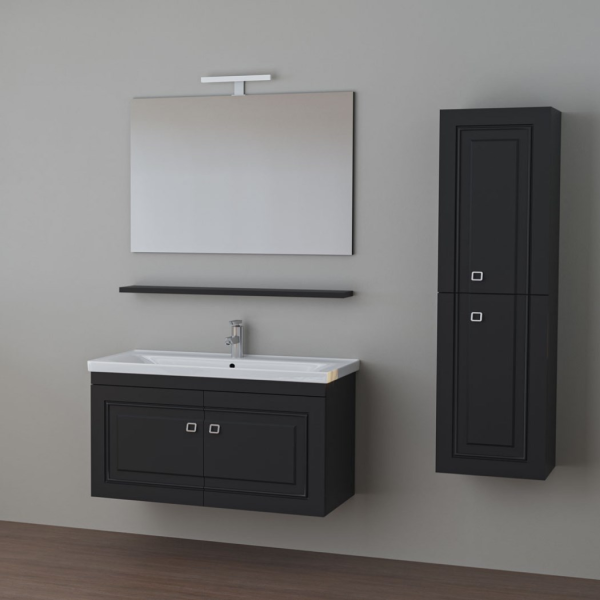 Belinza Stare 85 cm Banyo Dolabı Antrasit