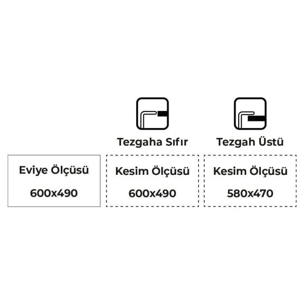 RealStone Angel Akıllı Eviye Beyaz