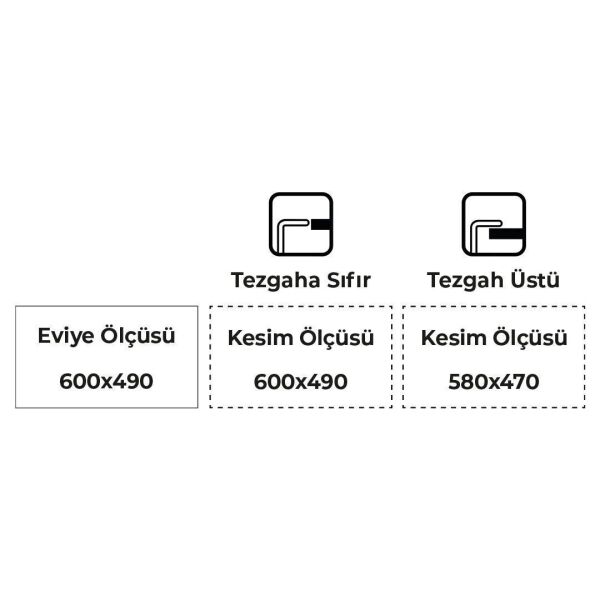 RealStone Angel Akıllı Eviye Siyah