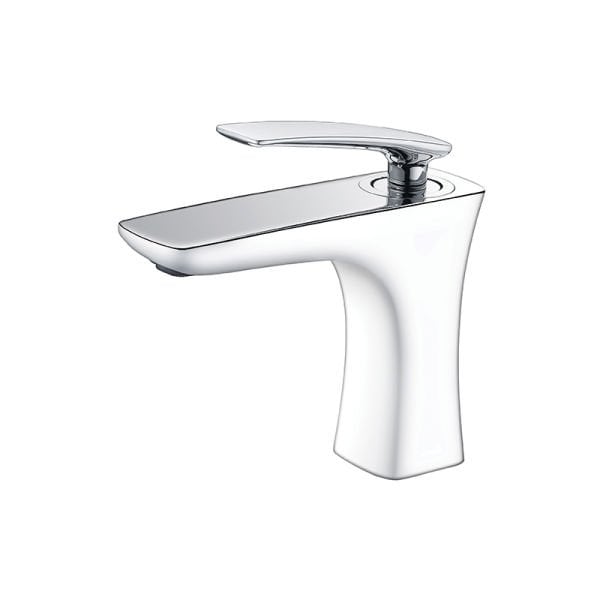 NEWARC  LİFE Lavabo Bataryası Krom/Beyaz 981521KB