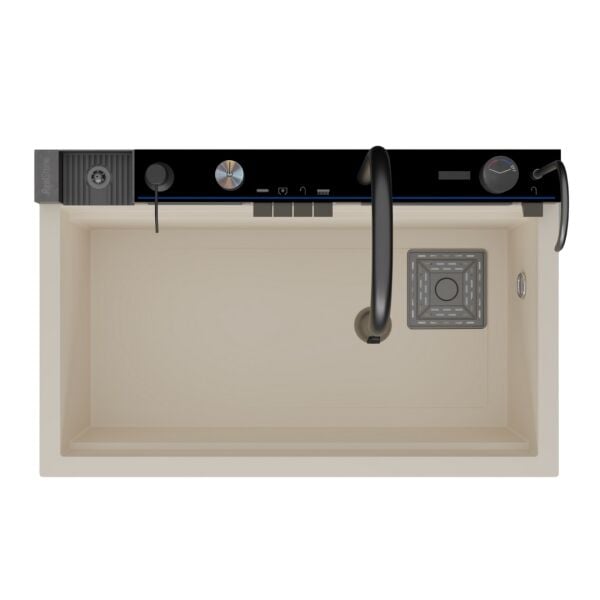 RealStone Victoria Akıllı Eviye Krem