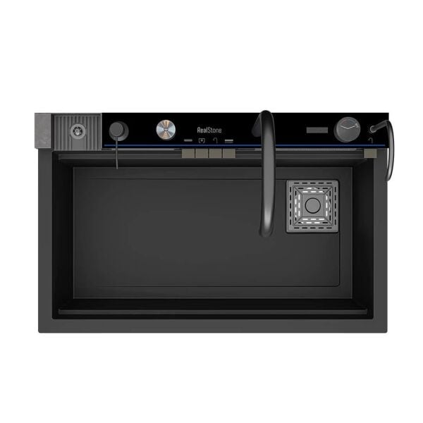 RealStone Victoria Akıllı Eviye Antrasit