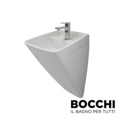 BOCCHI Firenze Asma Monoblok Lavabo Mat Beyaz