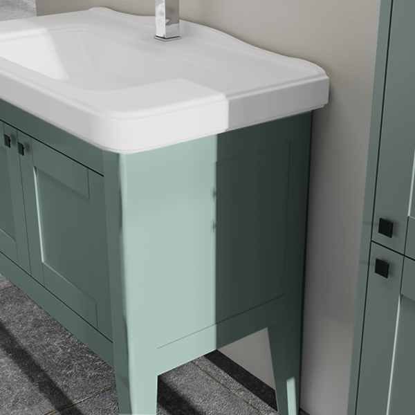 Belinza Major 95 cm Banyo Dolabı Royal Yeşil