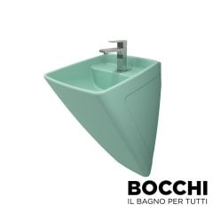 BOCCHI Firenze Asma Monoblok Lavabo Mat Mint Yeşil