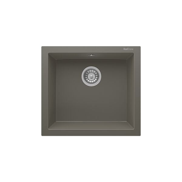RealStone Gordion 52 Tezgah Altı Granit Eviye Gri