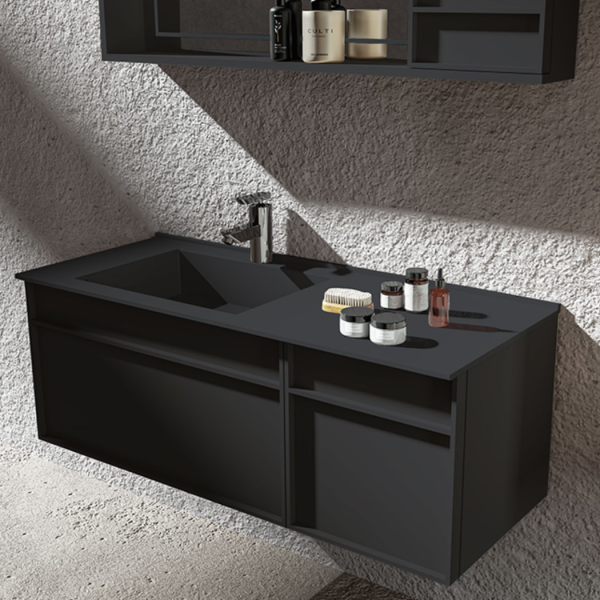 Belinza Valkür 120 cm Banyo Dolabı Antrasit