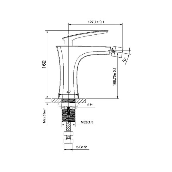 NEWARC Life Bide Bataryası Krom