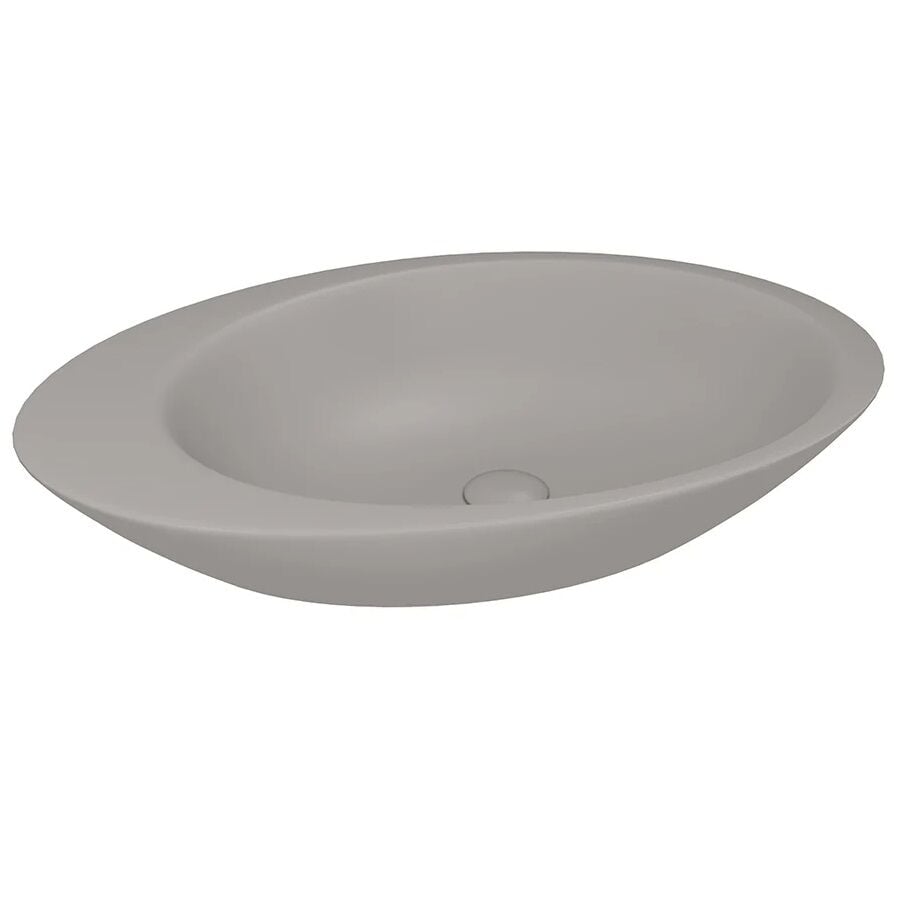 Lucco Gocce 74 cm Çanak Lavabo Mat Latte