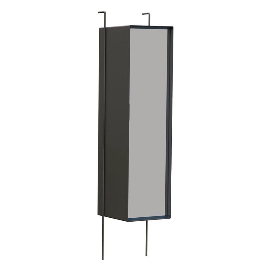 Belinza Set-10 40 cm Boy Dolabı Mat Siyah