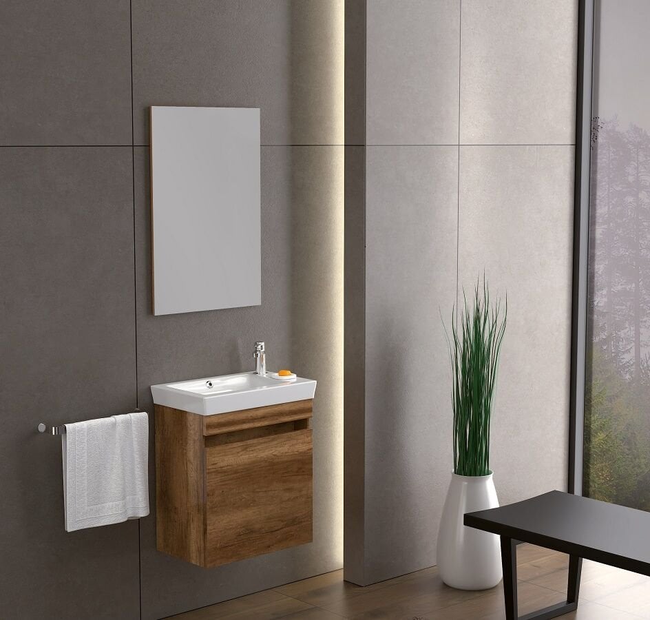 Smart Lidya 45 cm Barok Banyo Dolabı