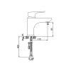 NEWARC - Loft Lavabo Bataryası Krom