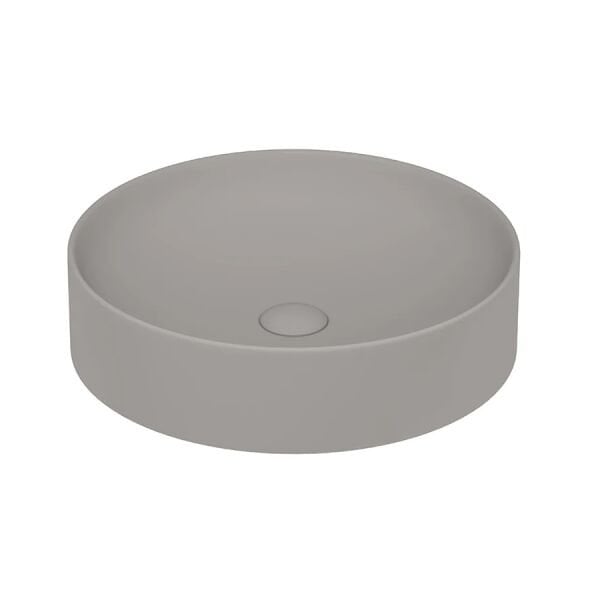 Lucco Lucente 43 cm Tezgah Üstü Lavabo Mat Latte