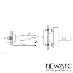 NEWARC - Power Banyo Bataryası Altın 881518