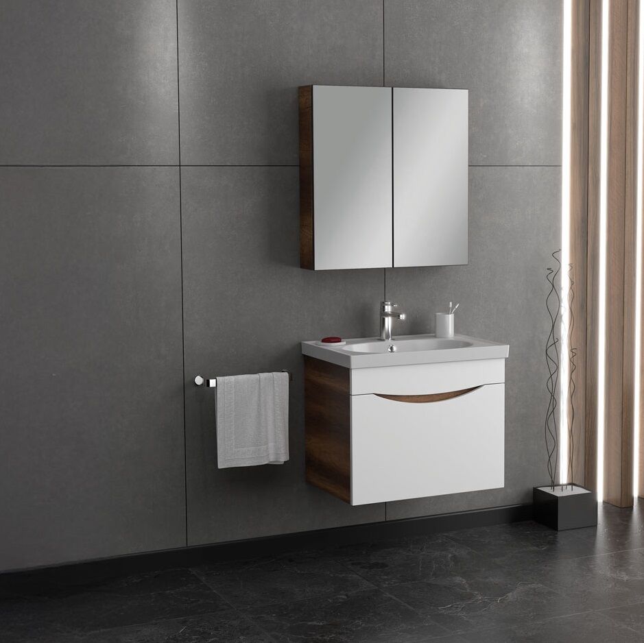 Smart Smile 65 cm Beyaz Banyo Dolabı