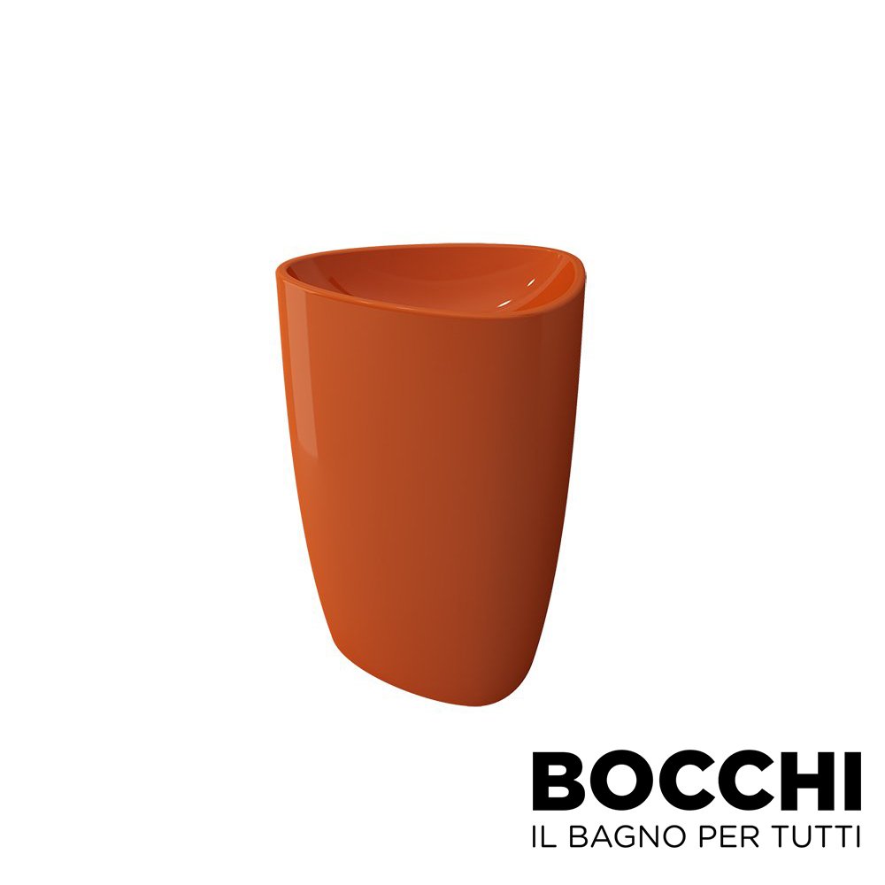 BOCCHI Etna Monoblok Lavabo, Parlak Turuncu