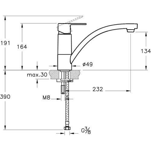 Artema Win S Eviye Bataryası Krom