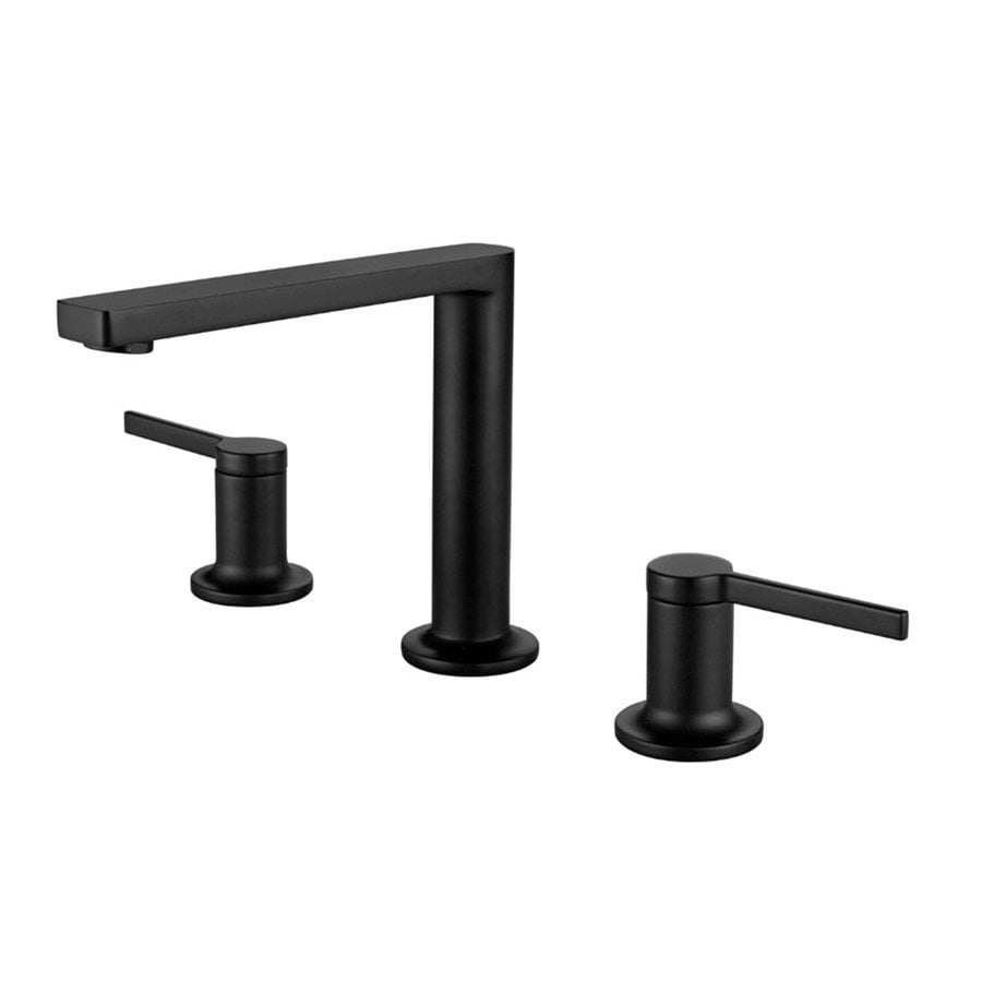 NEWARC Bold 3 Delikli Lavabo Bataryası Siyah