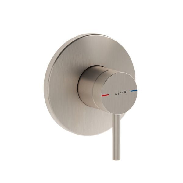 Vitra Origin Ankastre duş bataryası,Fırçalı nikel