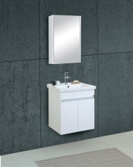 Fym New İdea Banyo Dolabı 60 Cm Beyaz