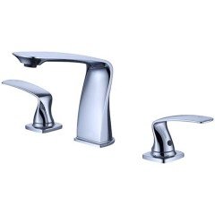 NEWARC Step 3 Delikli Lavabo Bataryası Krom