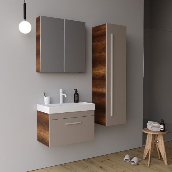 Smart Malta 65 cm Dafne Banyo Dolabı