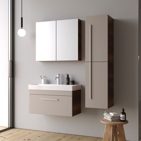 Smart Malta 80 cm Dafne Banyo Dolabı
