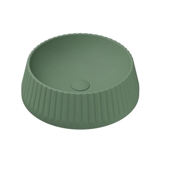Lucco Deep 40 cm Çanak Lavabo Mat Yeşil