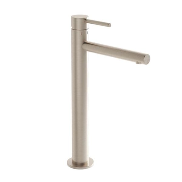 Vitra Origin Tezgahüstü Lavabo Bataryası Fırçalı Nikel