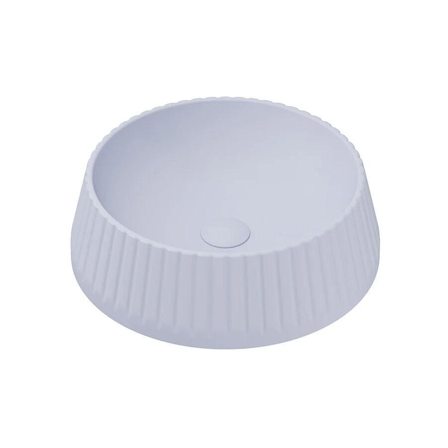 Lucco Deep 40 cm Çanak Lavabo Mat Buz Mavi