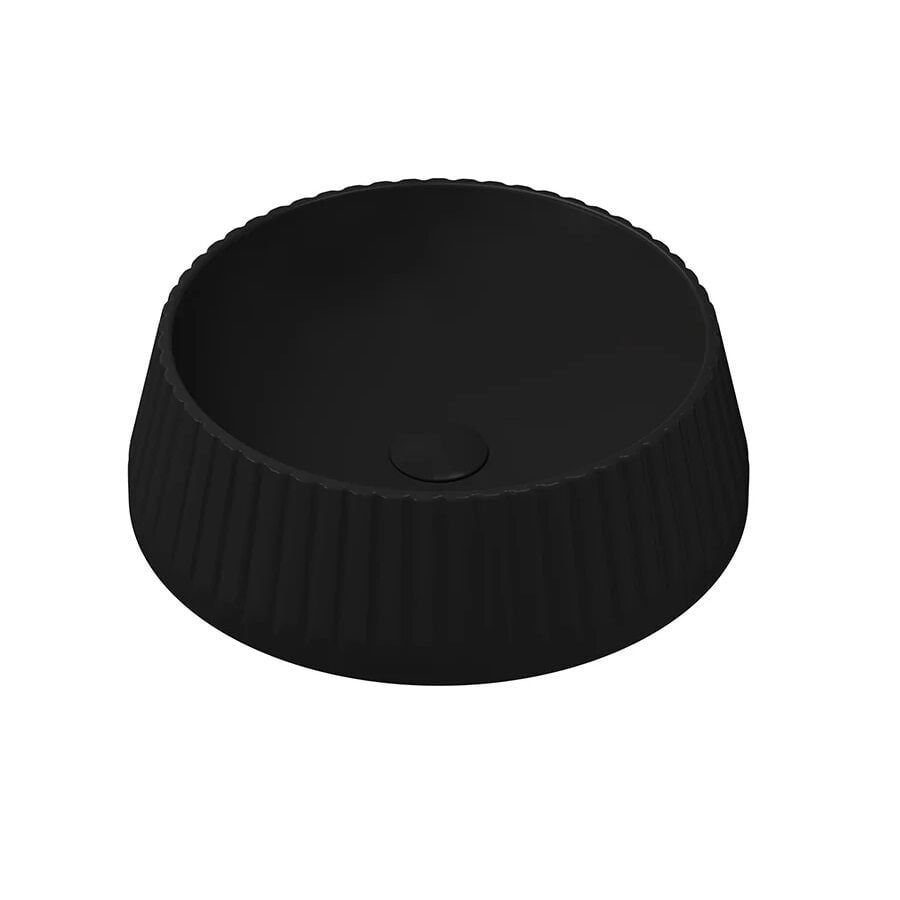 Lucco Deep 40 cm Çanak Lavabo Mat Siyah