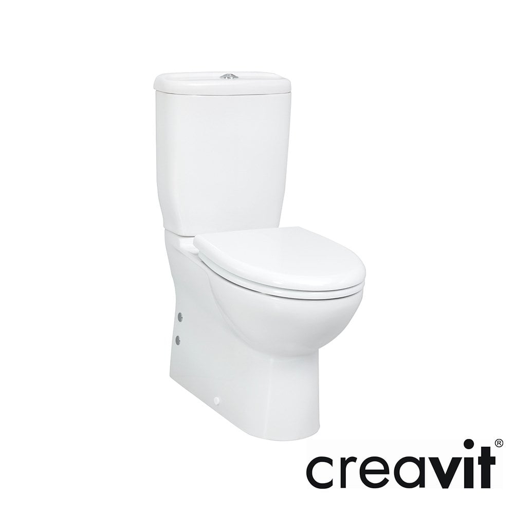 CREAVİT Sedef Duvara Dayalı Klozet (Yavaş Kapak)