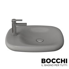 BOCCHI Fenice Çanak Lavabo, Mat Gri