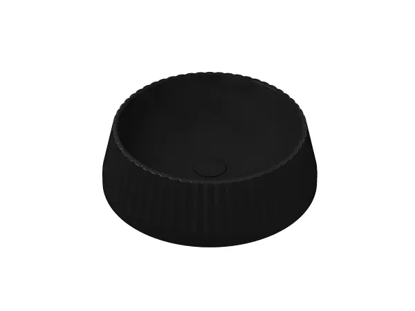 Lucco Deep 40 cm Çanak Lavabo Parlak Siyah