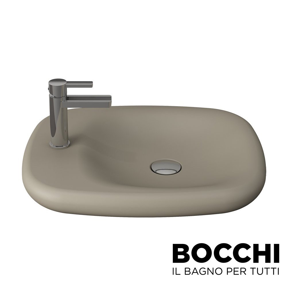 BOCCHI Fenice Çanak Lavabo, Mat Kaşmir