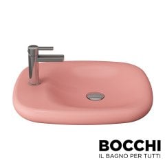 BOCCHI Fenice Çanak Lavabo, Mat Somon