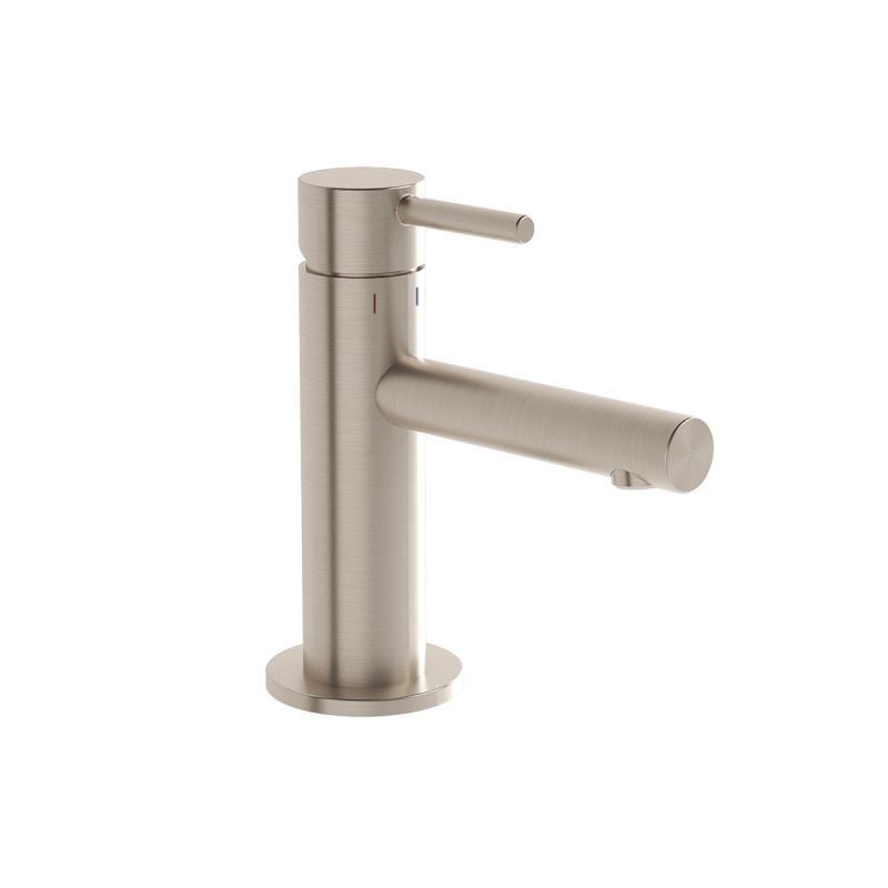 Vitra Origin Kısa Lavabo Bataryası Fırçalı Nikel