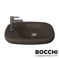 BOCCHI Fenice Çanak Lavabo, Mat Kahve