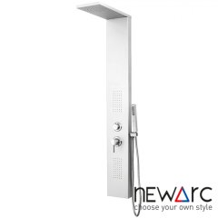 Newarc Idea Masajlı Duş Paneli Parlak Krom