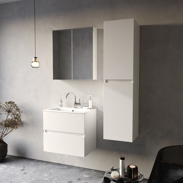Smart İcon 60 cm Beyaz Banyo Dolabı